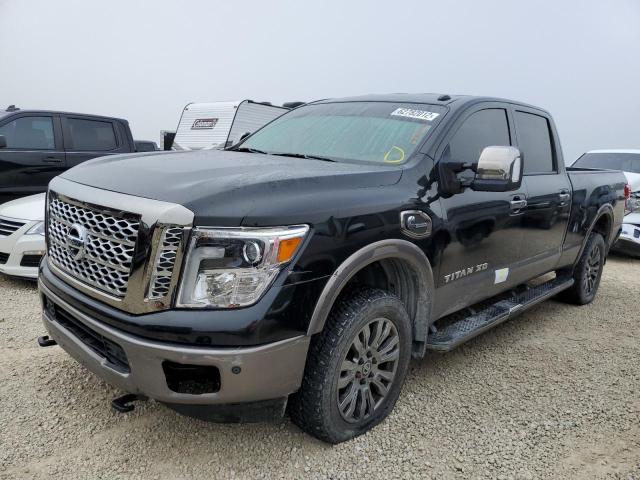 1N6BA1F42KN521309 - 2019 NISSAN TITAN XD S BLACK photo 1