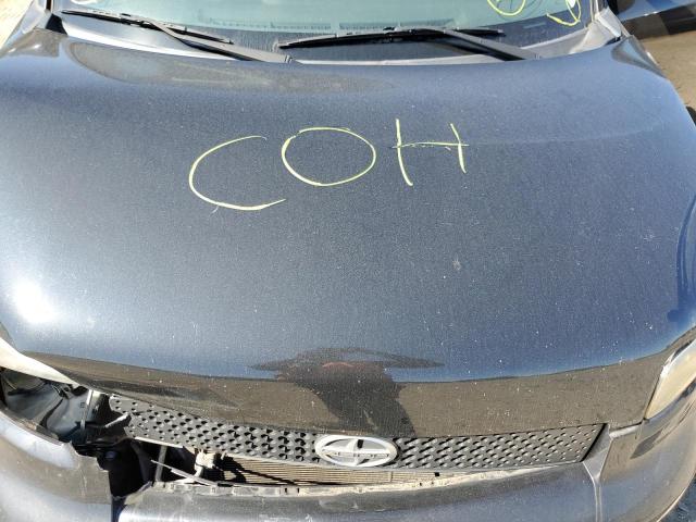 JTLKE50E081060146 - 2008 TOYOTA SCION XB შავი ფოტო 7