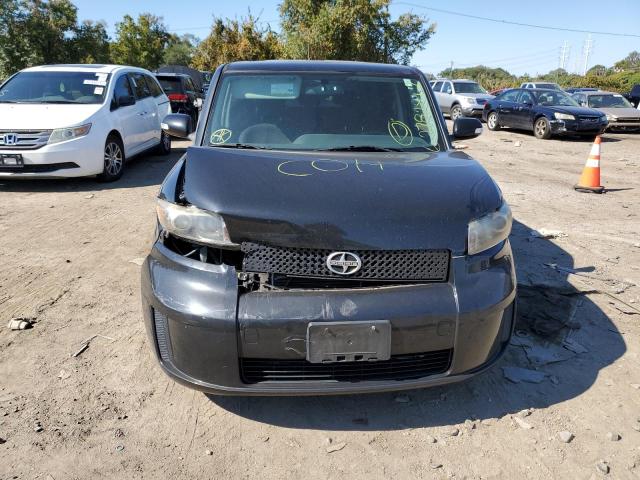 JTLKE50E081060146 - 2008 TOYOTA SCION XB შავი ფოტო 9
