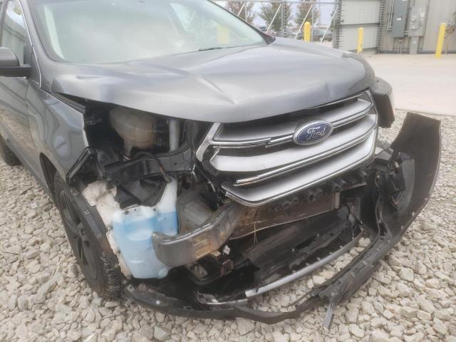 2FMPK4J86HBC10662 - 2017 FORD EDGE SEL GRAY photo 9