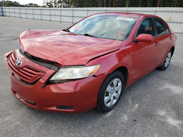 4T1BE46K08U234052 - 2008 TOYOTA CAMRY CE WHITE photo 2