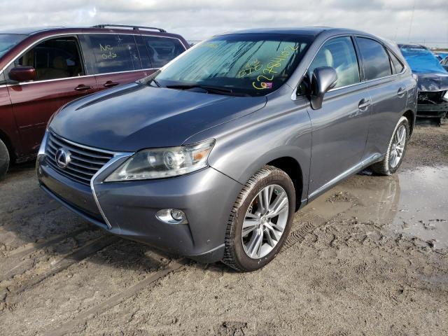 2T2ZB1BA9FC003650 - 2015 LEXUS RX 450H CHARCOAL photo 2