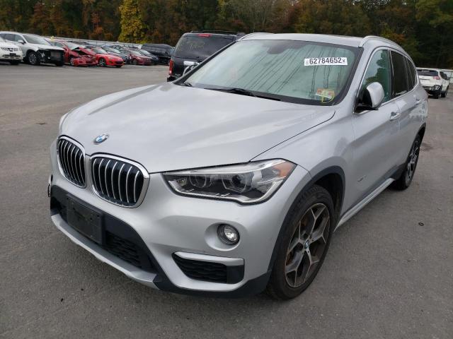 WBXHT3Z32H4A55942 - 2017 BMW X1 XDRIVE2 SILVER photo 2