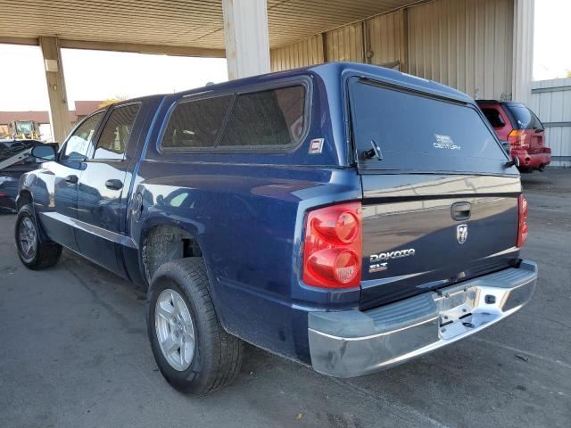 1D7HE48K35S224186 - 2005 DODGE DAKOTA QUA BLUE photo 3