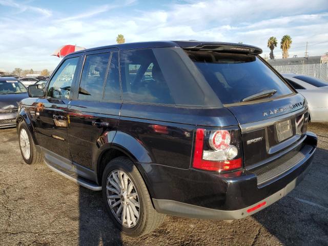 SALSF2D49CA729458 - 2012 LAND ROVER RANGE ROVE BLACK photo 3