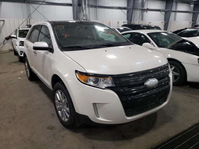 2FMDK3JC7BBB51842 - 2011 FORD EDGE SEL WHITE photo 1