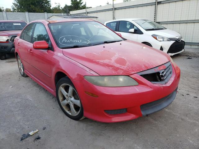 1YVHP84C955M77385 - 2005 MAZDA 6 I RED photo 1