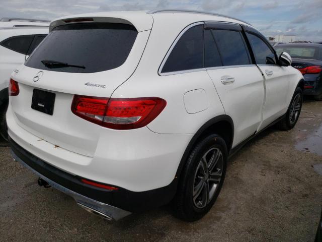 WDC0G4KB8HF145422 - 2017 MERCEDES-BENZ GLC 300 4M WHITE photo 4