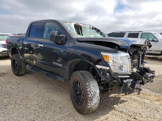 1N6AA1ED3MN508374 - 2021 NISSAN TITAN SV BLACK photo 1