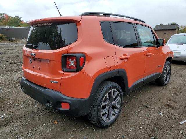 ZACCJBBT4FPB95259 - 2015 JEEP RENEGADE L ORANGE photo 4