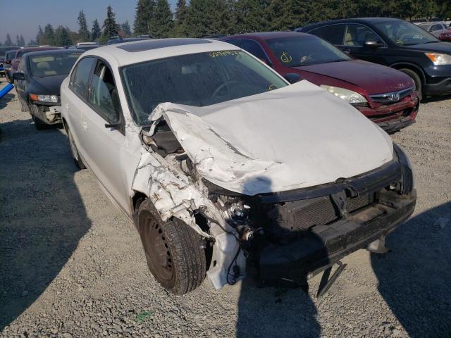 3VW2K7AJ5DM274491 - 2013 VOLKSWAGEN JETTA BASE WHITE photo 1