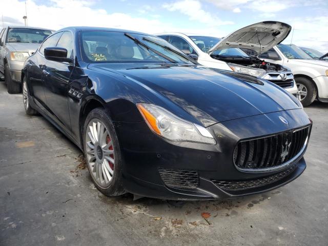 ZAM56RRA7E1077398 - 2014 MASERATI QUATTROPOR BLACK photo 1