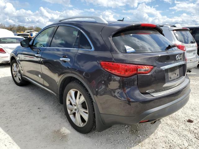 JN8CS1MU1DM140541 - 2013 INFINITI FX37 BLACK photo 3