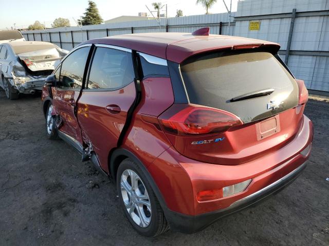 1G1FW6S0XH4191223 - 2017 CHEVROLET BOLT EV LT MAROON photo 3