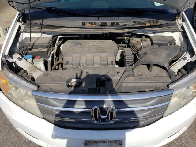 5FNRL5H61CB108587 - 2012 HONDA ODYSSEY EX WHITE photo 7