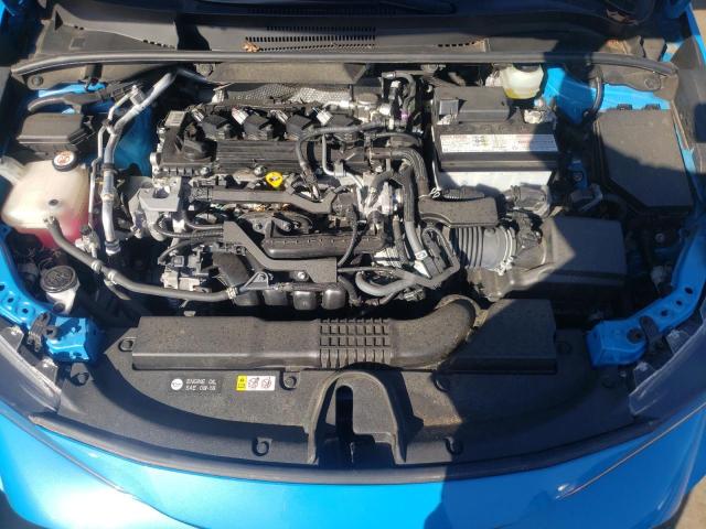 JTNK4RBE3K3041133 - 2019 TOYOTA COROLLA SE BLUE photo 7