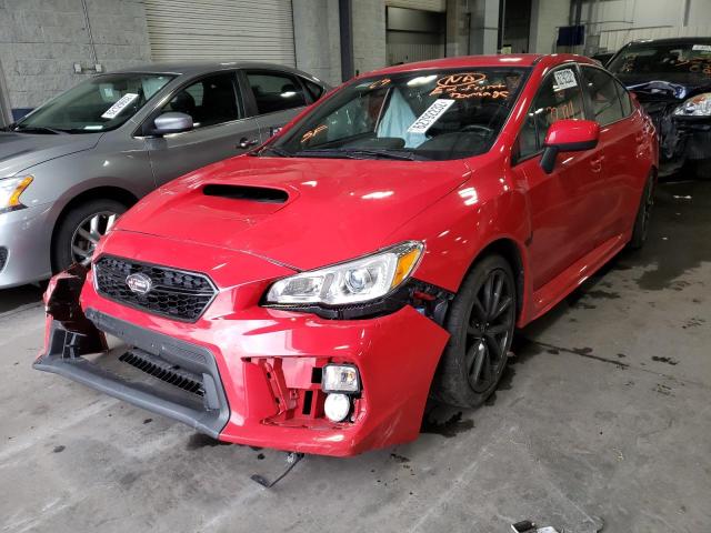 JF1VA1B65J9801567 - 2018 SUBARU WRX RED photo 2