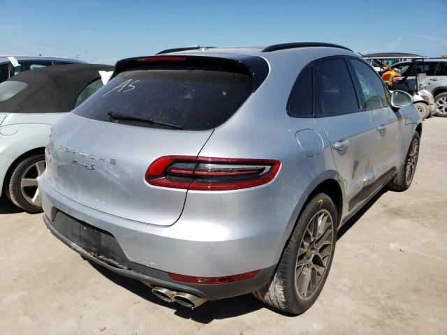 WP1AB2A5XFLB59571 - 2015 PORSCHE MACAN S SILVER photo 4