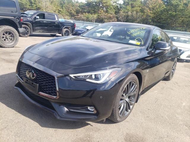 JN1EV7EL2LM380493 - 2020 INFINITI Q60 PURE BLACK photo 2