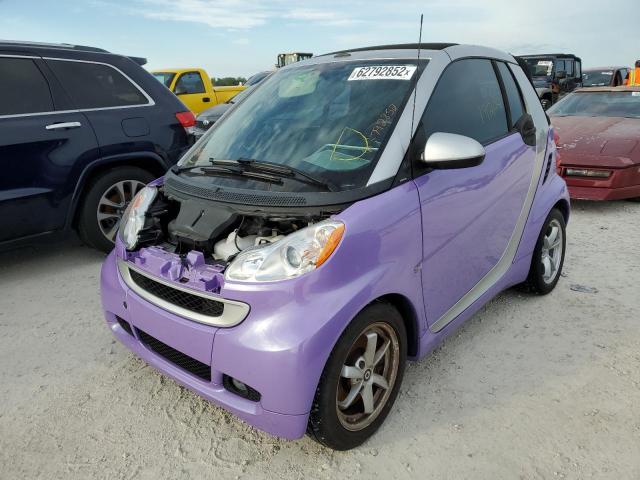 WMEEK3BA9BK509228 - 2011 SMART FORTWO PAS 紫色 照片 1