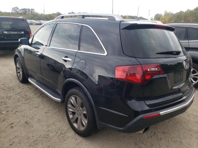 2HNYD2H6XDH506944 - 2013 ACURA MDX ADVANC BLACK photo 3