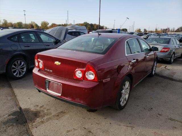 1G1ZE5EB0AF116998 - 2010 CHEVROLET MALIBU LTZ წითელი ფოტო 4