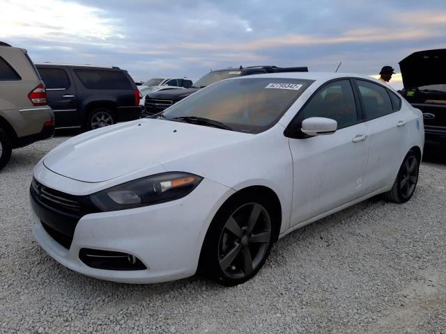 1C3CDFEB2FD228103 - 2015 DODGE DART GT WHITE photo 2