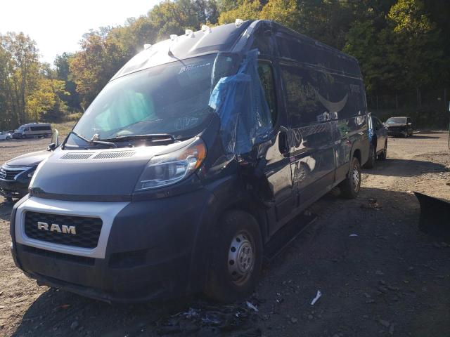 3C6URVJG6KE544990 - 2019 RAM PROMASTER GRAY photo 2