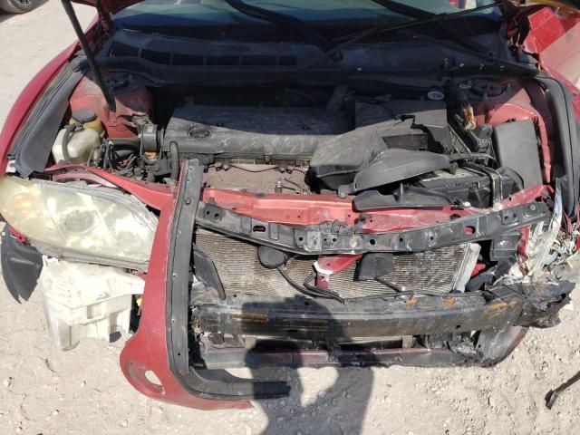 4T1BE46K67U188354 - 2007 TOYOTA CAMRY CE RED photo 7