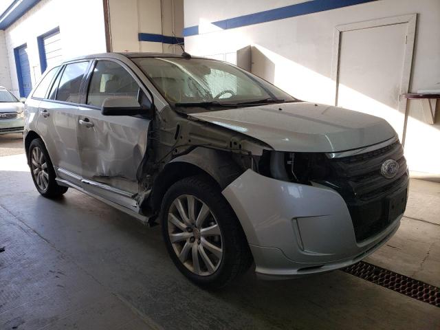 2FMDK4AK9BBB44694 - 2011 FORD EDGE SPORT SILVER photo 1