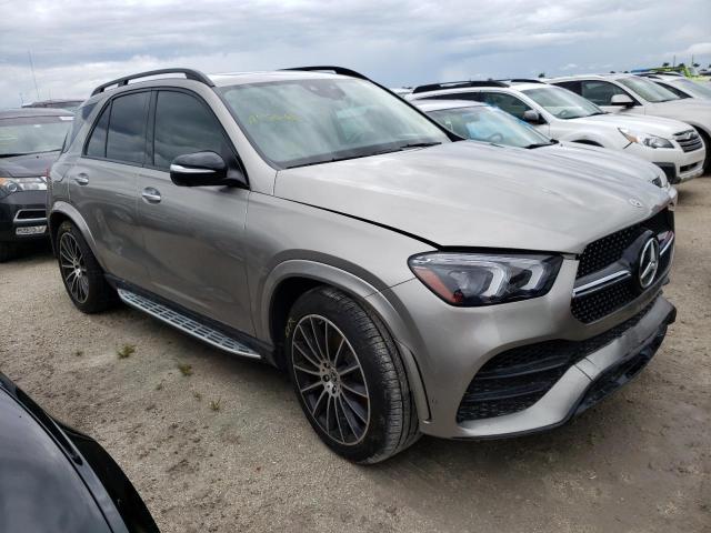 4JGFB5KB4MA513425 - 2021 MERCEDES-BENZ GLE 450 4M GOLD photo 1