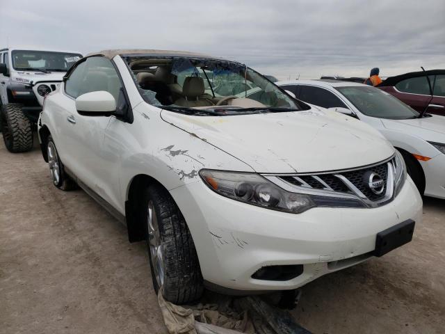 JN8AZ1FY8EW302321 - 2014 NISSAN MURANO CRO WHITE photo 1