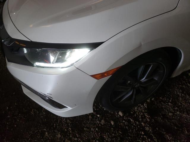 JHMFC1F76KX006986 - 2019 HONDA CIVIC EXL أبيض صورة 9