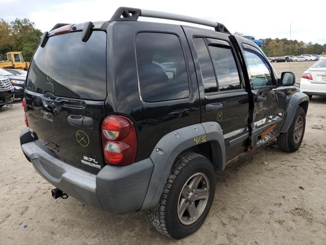 1J4GL38K06W146265 - 2006 JEEP LIBERTY RE BLACK photo 4