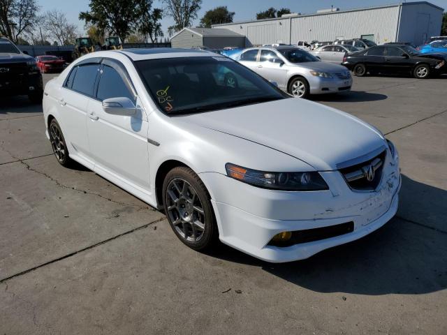 19UUA76527A047868 - 2007 ACURA TL TYPE S WHITE photo 1