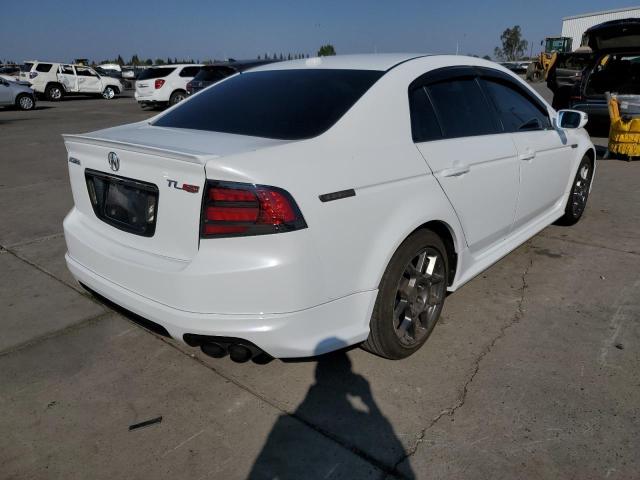 19UUA76527A047868 - 2007 ACURA TL TYPE S WHITE photo 4