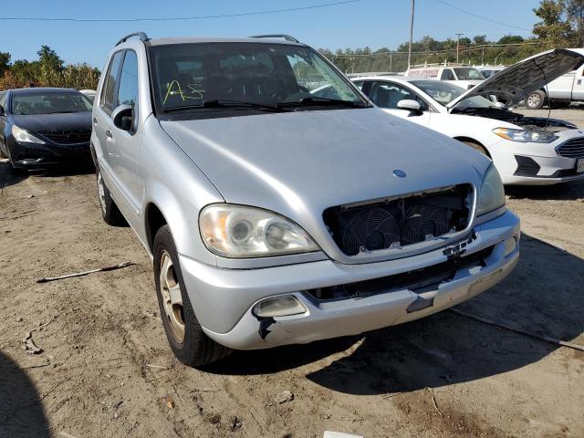 4JGAB54E43A376017 - 2003 MERCEDES-BENZ ML 320 SILVER photo 1