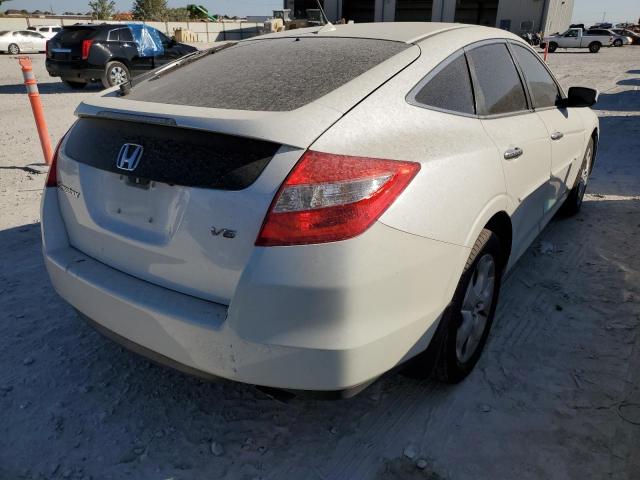 5J6TF1H52CL004047 - 2012 HONDA CROSSTOUR WHITE photo 4