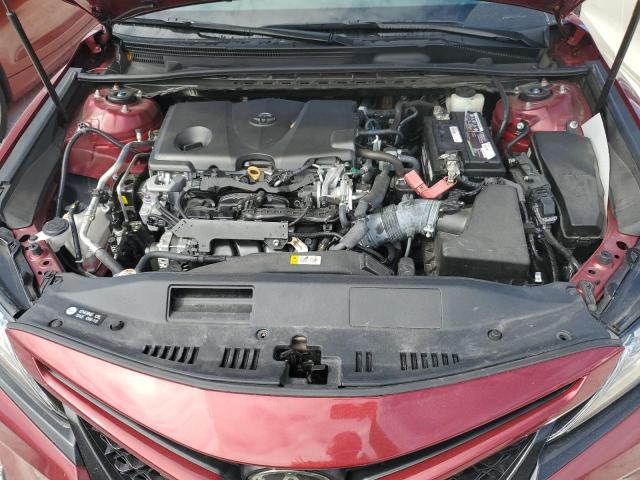 4T1B61HK6JU568567 - 2018 TOYOTA CAMRY XSE BURGUNDY photo 7