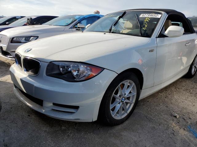 WBAUN1C56BVH83699 - 2011 BMW 128 I WHITE photo 10