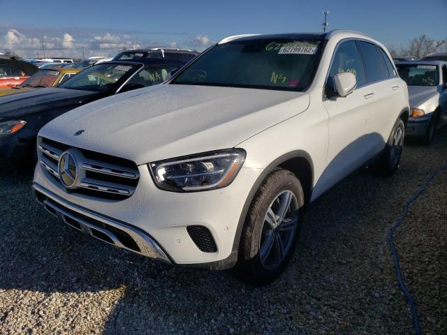 W1N0G8DB3NG018117 - 2022 MERCEDES-BENZ GLC 300 WHITE photo 2