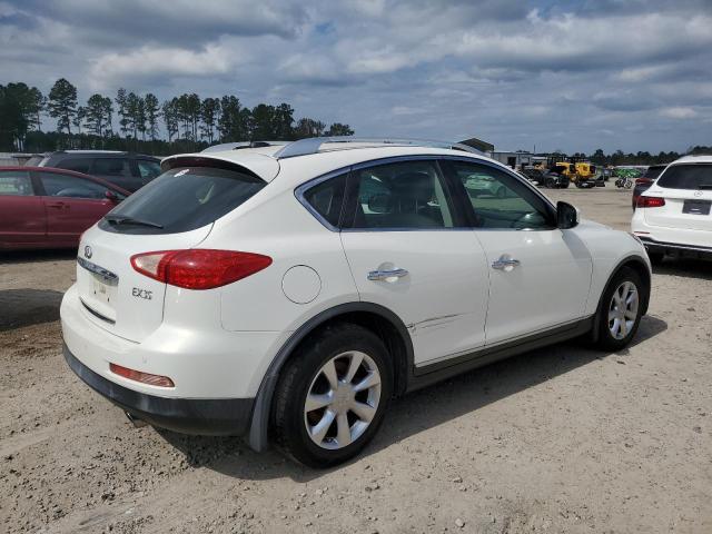 JNKAJ09E68M300791 - 2008 INFINITI EX35 BASE WHITE photo 4