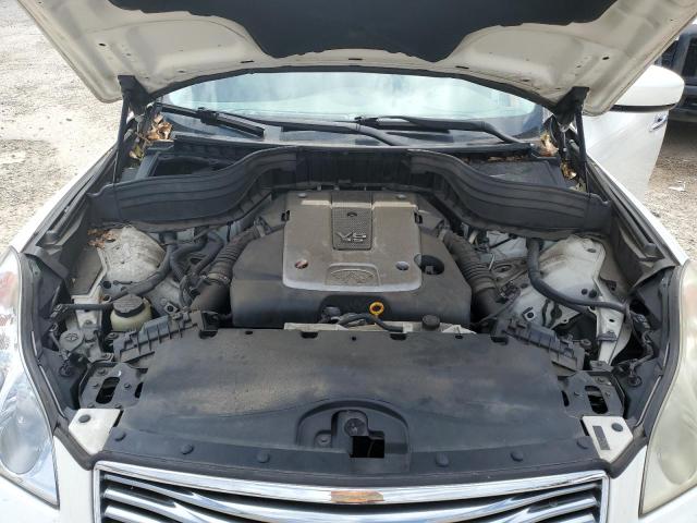 JNKAJ09E68M300791 - 2008 INFINITI EX35 BASE WHITE photo 7