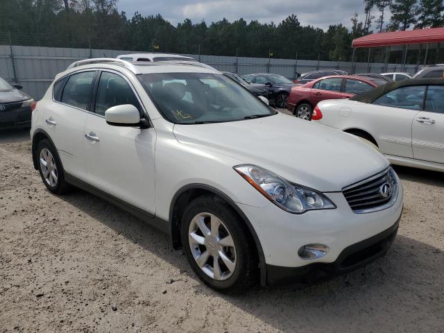 JNKAJ09E68M300791 - 2008 INFINITI EX35 BASE WHITE photo 9