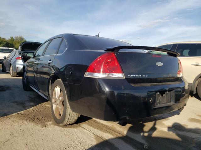 2G1WC5E36D1190942 - 2013 CHEVROLET IMPALA LTZ BLACK photo 3