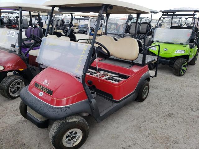 JE1510536386 - 2020 CLUB GOLF CART RED photo 2