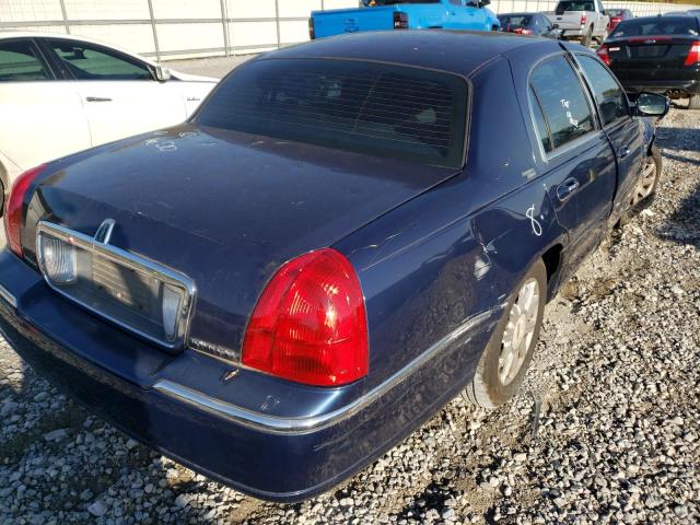 1LNHM82V57Y614841 - 2007 LINCOLN TOWN CAR S BLUE photo 4