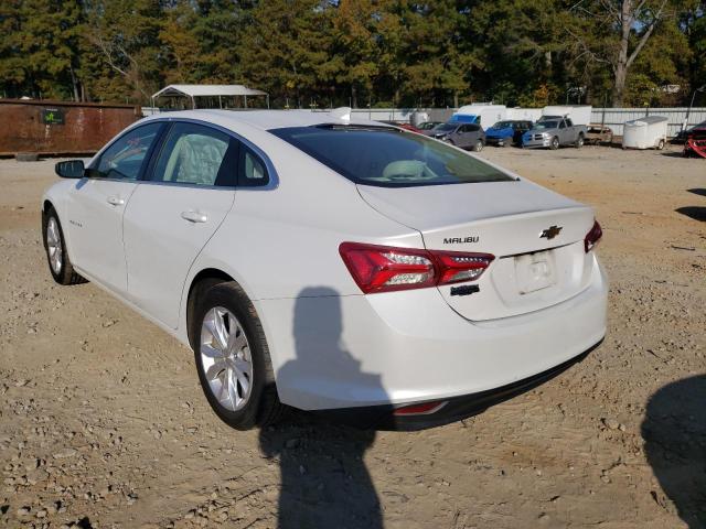 1G1ZD5ST4KF200050 - 2019 CHEVROLET MALIBU LT WHITE photo 3