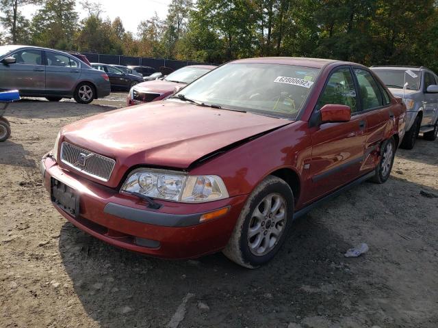 YV1VS29541F662120 - 2001 VOLVO S40 1.9T RED photo 2