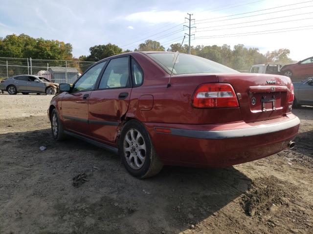 YV1VS29541F662120 - 2001 VOLVO S40 1.9T RED photo 3